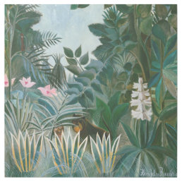 Henri Rousseau - The Equatorial Jungle Gallery Wrap