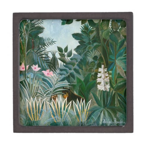 Henri Rousseau _ The Equatorial Jungle Gift Box