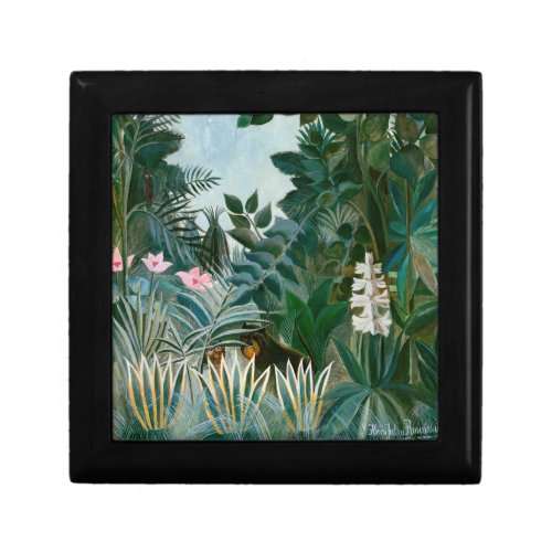 Henri Rousseau _ The Equatorial Jungle Gift Box