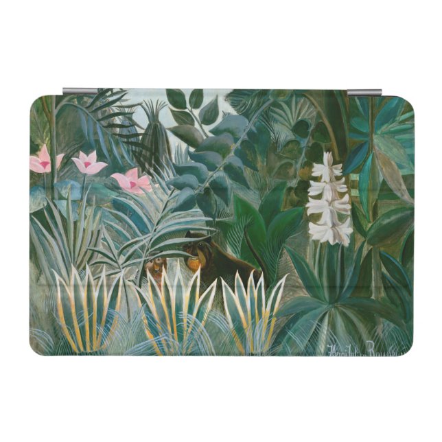 Henri Rousseau - The Equatorial Jungle iPad Mini Cover (Horizontal)