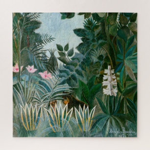 Henri Rousseau - The Equatorial Jungle Jigsaw Puzzle