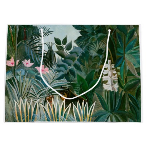 Henri Rousseau _ The Equatorial Jungle Large Gift Bag