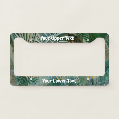 Henri Rousseau _ The Equatorial Jungle License Plate Frame