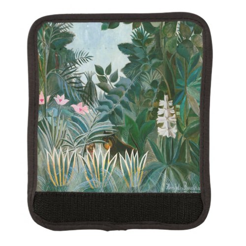 Henri Rousseau _ The Equatorial Jungle Luggage Handle Wrap