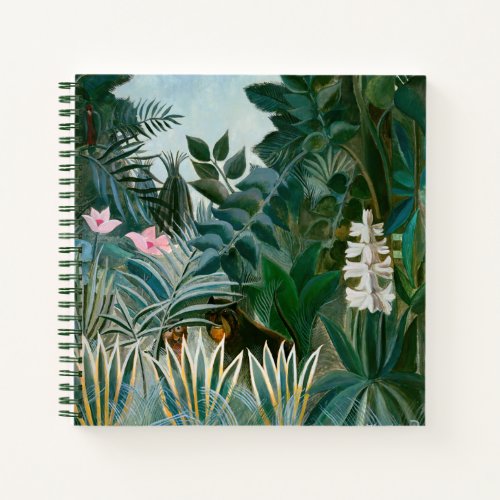 Henri Rousseau _ The Equatorial Jungle Notebook