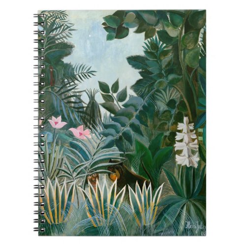 Henri Rousseau _ The Equatorial Jungle Notebook