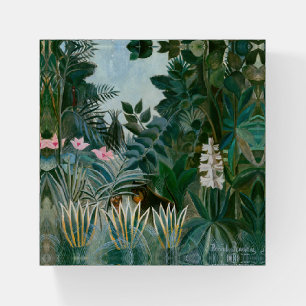 Henri Rousseau - The Equatorial Jungle Paperweight