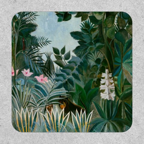 Henri Rousseau _ The Equatorial Jungle Patch