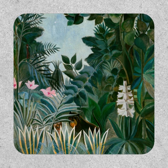 Henri Rousseau - The Equatorial Jungle Patch (Front)