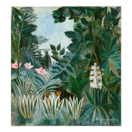 Henri Rousseau - The Equatorial Jungle Photo Print