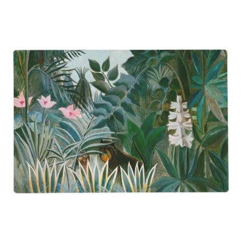 Henri Rousseau _ The Equatorial Jungle Placemat