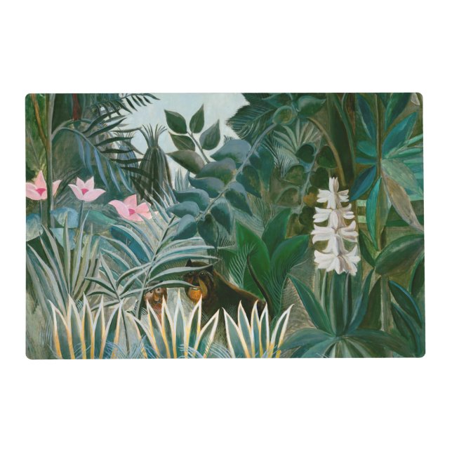 Henri Rousseau - The Equatorial Jungle Placemat (Front)