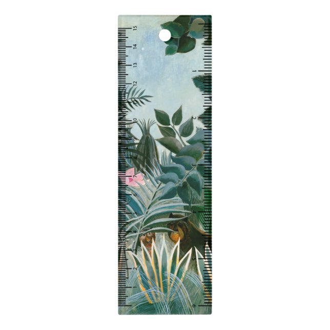 Henri Rousseau - The Equatorial Jungle Ruler (Vertical)