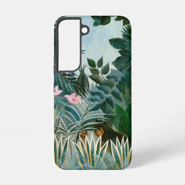 Henri Rousseau - The Equatorial Jungle Samsung Galaxy Case (Back)