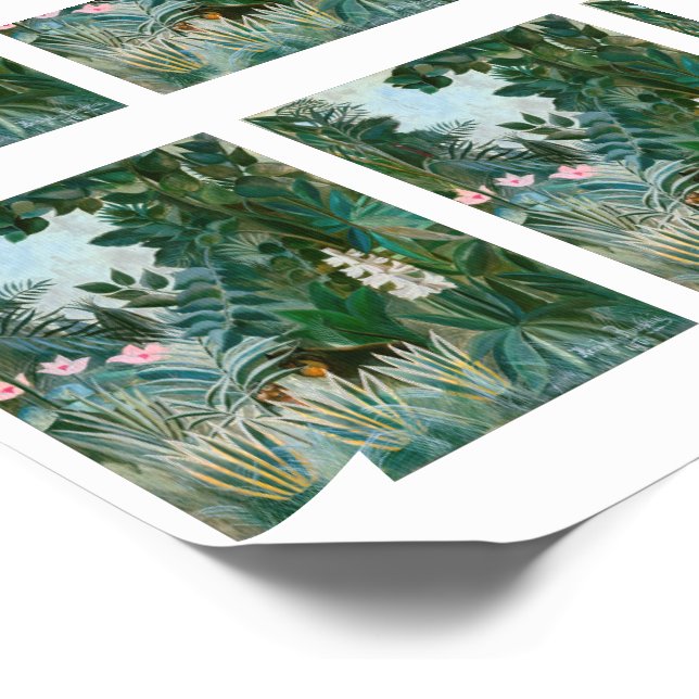 Henri Rousseau  Rousseau Exotic Landscape Vintage Fine Art Print  eBay