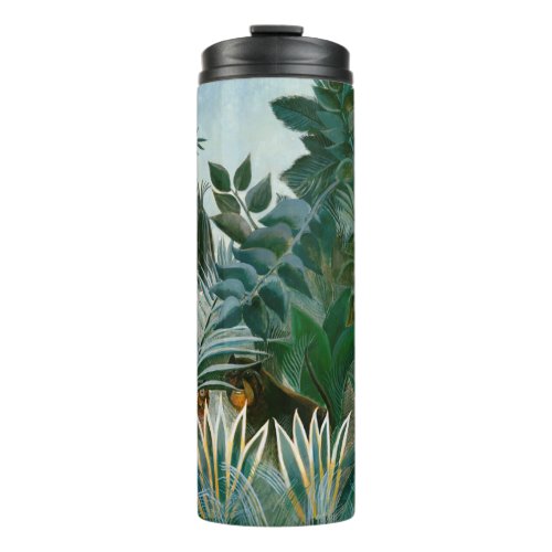 Henri Rousseau _ The Equatorial Jungle Thermal Tumbler