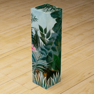 Henri Rousseau - The Equatorial Jungle Wine Box