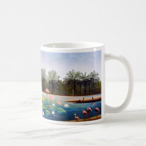 Henri Rousseau _ The Flamingoes Coffee Mug