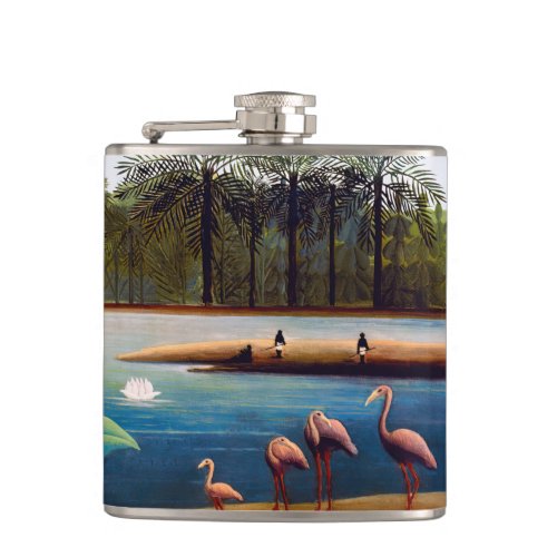 Henri Rousseau _ The Flamingoes Flask