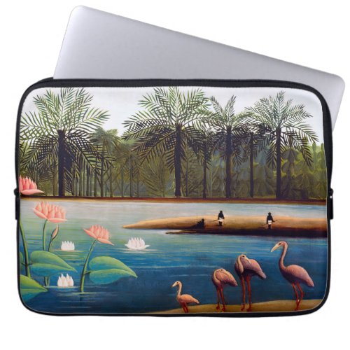 Henri Rousseau _ The Flamingoes Laptop Sleeve