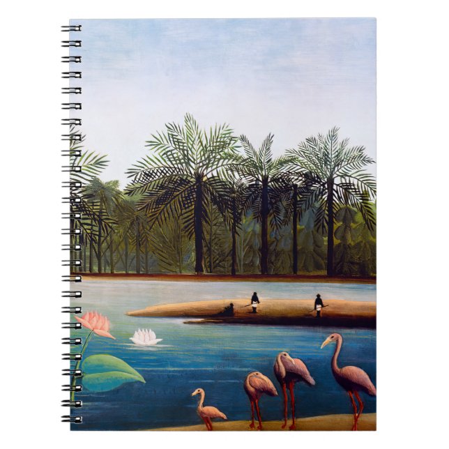 Henri Rousseau - The Flamingoes Notebook (Front)