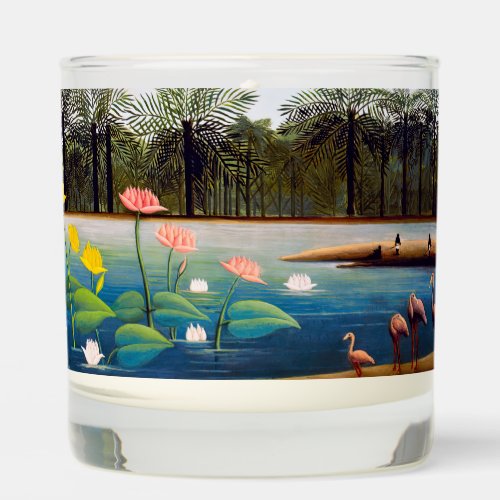 Henri Rousseau _ The Flamingoes Scented Candle