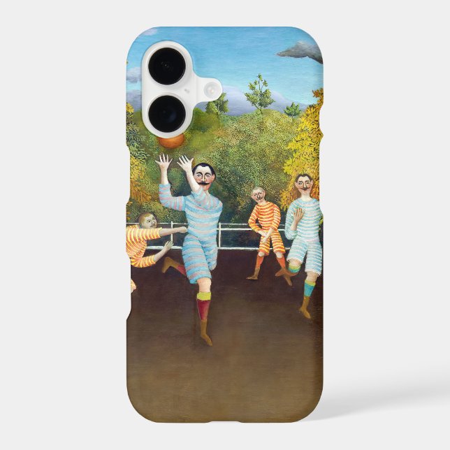 Henri Rousseau - The Football Players Case-Mate iPhone Case (Back)