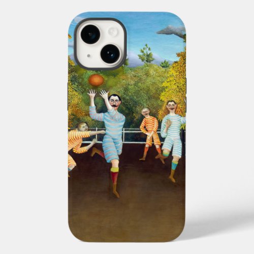 Henri Rousseau _ The Football Players Case_Mate iPhone 14 Case
