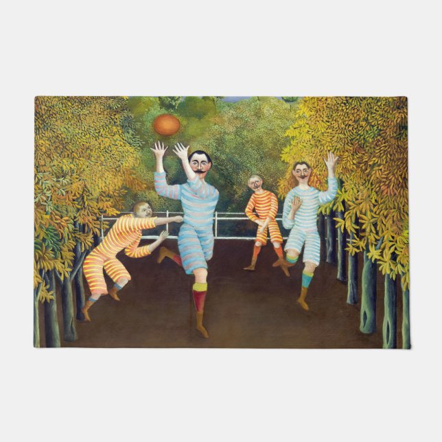 Henri Rousseau - The Football Players Doormat (Front)