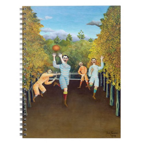 Henri Rousseau _ The Football Players Notebook