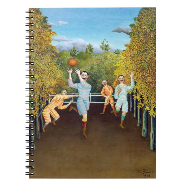 Henri Rousseau - The Football Players Notebook (Front)