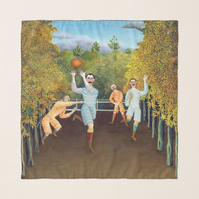 Henri Rousseau - The Football Players Scarf (Front)