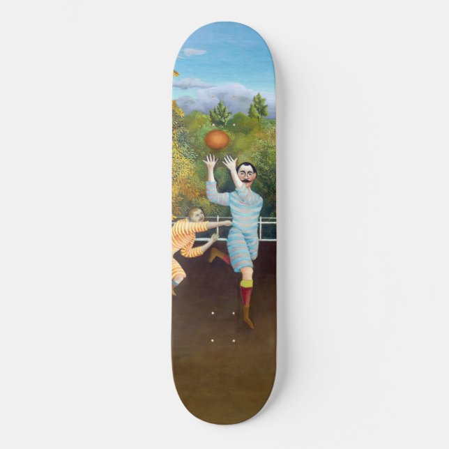 Henri Rousseau - The Football Players Skateboard (Front)
