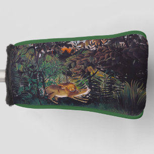 Henri Rousseau - The Hungry Lion Golf Head Cover