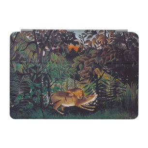 Henri Rousseau - The Hungry Lion iPad Mini Cover