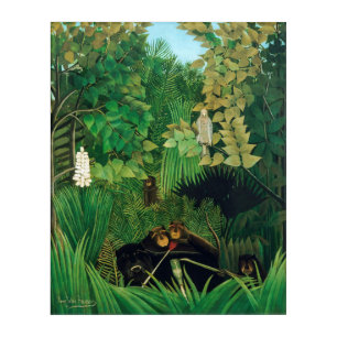 Henri Rousseau - The Merry Jesters Acrylic Print