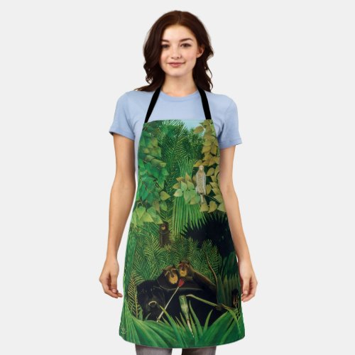 Henri Rousseau _ The Merry Jesters Apron