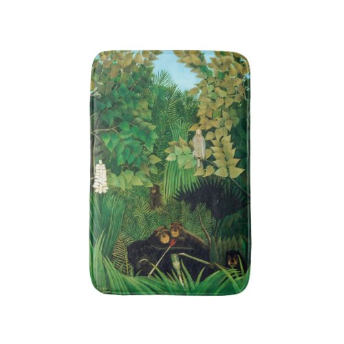 Henri Rousseau _ The Merry Jesters Bath Mat