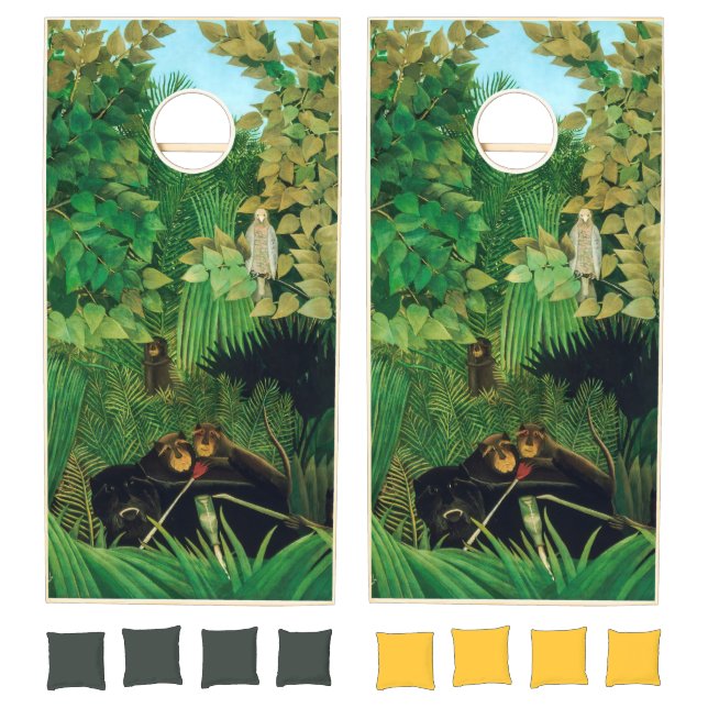 Henri Rousseau - The Merry Jesters Cornhole Set (Set)
