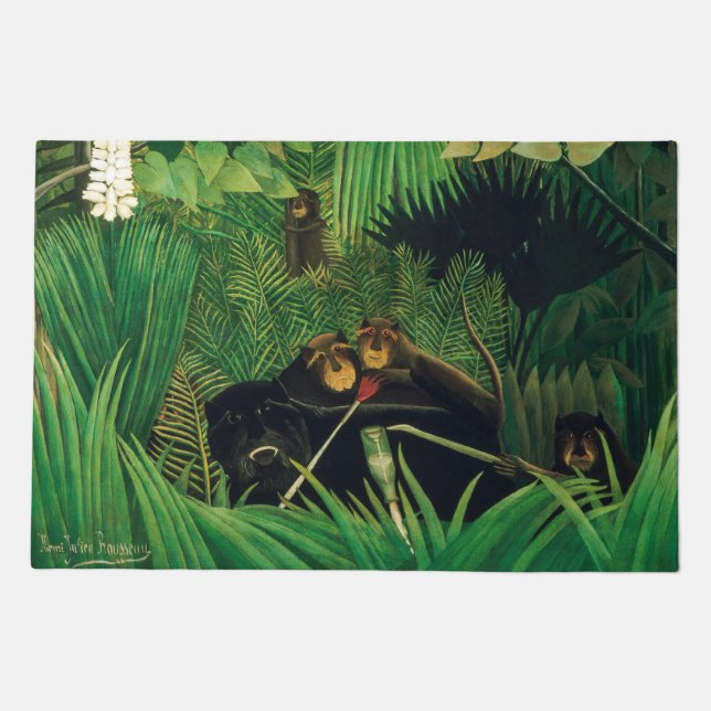 Henri Rousseau - The Merry Jesters Doormat (Front)