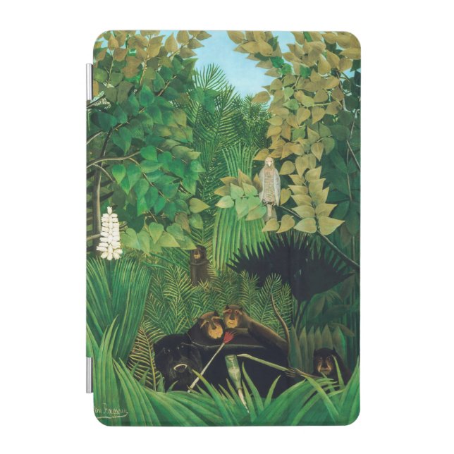 Henri Rousseau - The Merry Jesters iPad Mini Cover (Front)