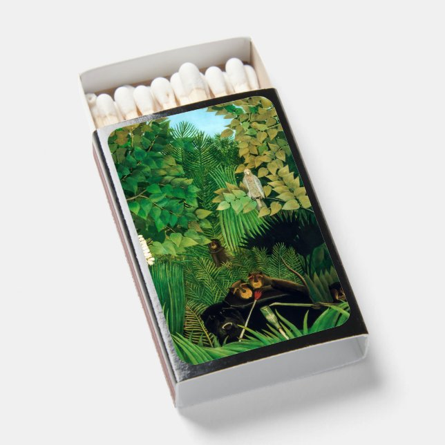 Henri Rousseau - The Merry Jesters Matchboxes (Front Open)