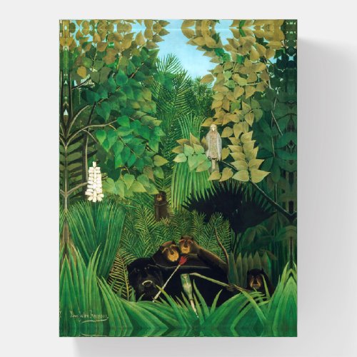 Henri Rousseau _ The Merry Jesters Paperweight