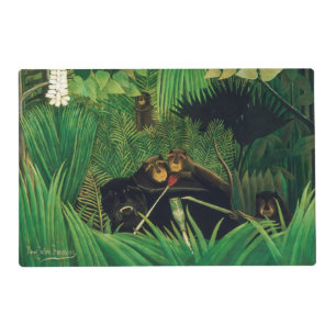 Henri Rousseau - The Merry Jesters Placemat