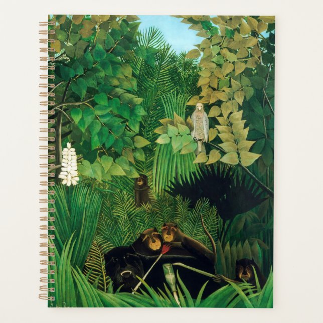 Henri Rousseau - The Merry Jesters Planner (Front)