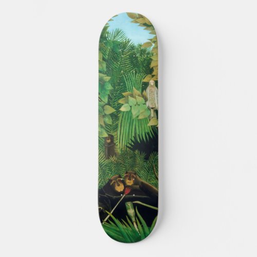 Henri Rousseau _ The Merry Jesters Skateboard