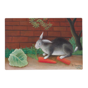 Henri Rousseau - The Rabbit's Meal Placemat
