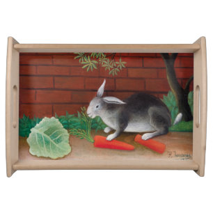 Henri Rousseau - The Rabbit's Meal Serving Tray