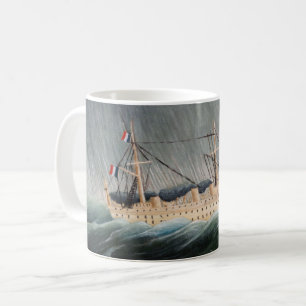 Henri Rousseau - The Ship in the Tempest Coffee Mug
