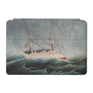 Henri Rousseau - The Ship in the Tempest iPad Mini Cover
